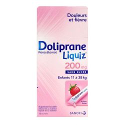 Dolipraneliquiz- 200Mg Sac 12