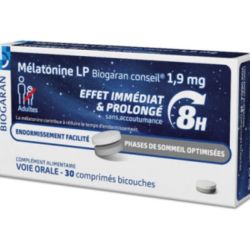 Melatonine LP1,9mg Biogaranconseil - Cpr30