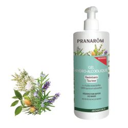 Pranarom - Aromaforce Gel Hydroalcoolique Ravintsara/Teatrea 500ml