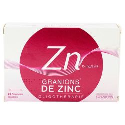 Granions Zn 15Mg/2Ml S Buv 30Amp/2Ml