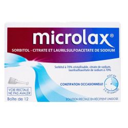 Microlax Gel Rectal Bt12