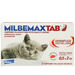 Milbemaxtab Chaton - Bte 2Cp