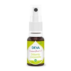 Deva - Elixir floral mélange C03 Détente corporelle - spray 15ML