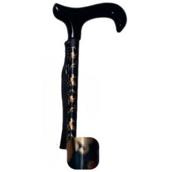 Canne - Vario Harmonie Noire Motif Arabesque