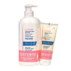 Ducray - Ictyane Cr Emoll Nutrit 2T/200Ml