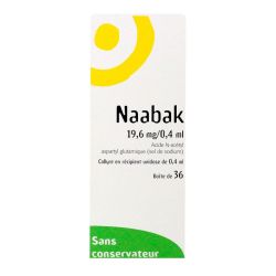 Naaxia = Naabak 19,6Mg/0,4Ml Collyre 36Un