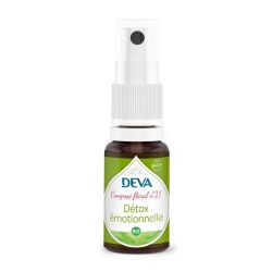Deva - Elixir floral mélange C21 Détox émotionnelle - Spray 15ML