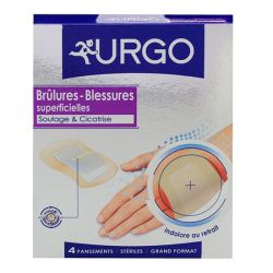 Urgo - Brulures Pansements Gm - Bt/4
