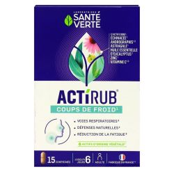 Sante Verte - Actirub Comprimes - Bte 15C