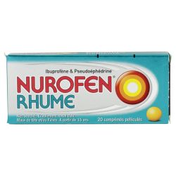 Nurofen Rhume - Boite De 20 Cpr Pell