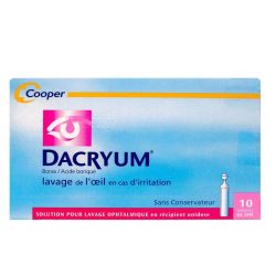 Dacryum Sol Lav Opht Unidose 10