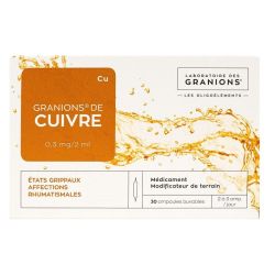 Granions De Cuivre S Buv 30Amp/2Ml