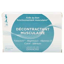 Granions Decontractant Musculaire - 30Amp