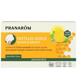 Pranarom - Aromaforce Pastille  Miel Citron