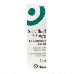 Siccafluid 0,25 Gel Opht Fl/10Ml