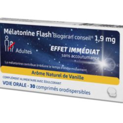 Melatonine flash 1,9 Biogaranconseil - Cp orodispersible Bt30