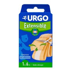 Urgo - Pansement Extensible 1Mx6Cm - 1 Ba