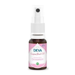 Deva - Elixir floral mélange C10 -Emotion de la grossesse - spray 15ml