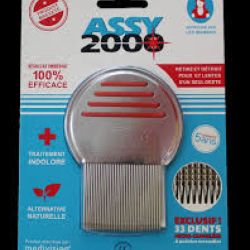 Assy 2000 Peigne Acier Poux
