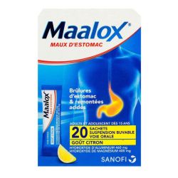 Maalox Susp Buv B/20Sach/4 3Ml