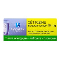 Cetirizine Bgr 10Mg Cpr Sec 7