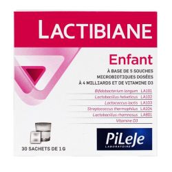 Pileje - Lactibiane Enfant - 30 Sachets 1