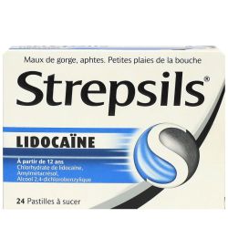Strepsils Lidocaine - Boite De 24 Pastill