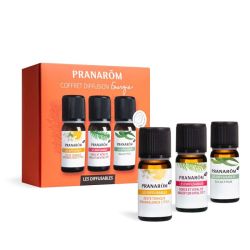Pranarom - Les Diffusables - Coffret les Essentielles bio - 3x10ml