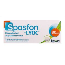 Spasfon Lyoc 80Mg Lyoph Or - B/10