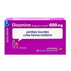Diosmine Bgr 600Mg Cpr Pell B/30