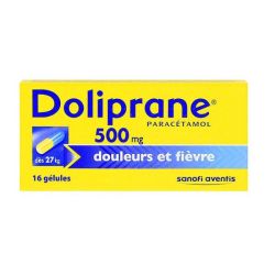 Doliprane 500Mg G L B/16