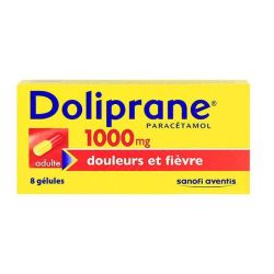 Doliprane 1000Mg Gelu Bt 8