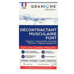 Granions Decontractant Muscul Fort Cpr20
