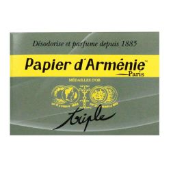Papier D Armenie parfum original - Bloc Feuillet