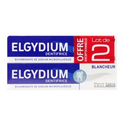 Elgydium - Dentifrice Blancheur 2T/75Ml