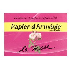 Papier D Armenie Rose -Bloc Feuillet