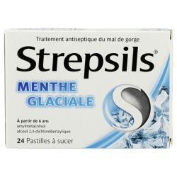 Strepsils Menthe Glaciale - Boite De 24 P