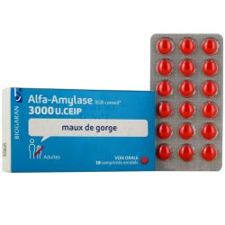 Alfa-Amylase Biogaran 3000U Cpr18Du