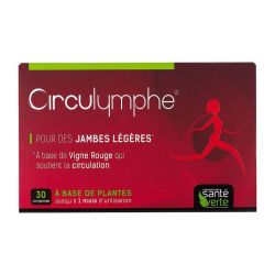 Sante Verte - Circulymphe - 30 Comprimes