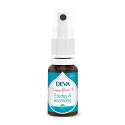 Deva - Elixir floral mélange C08 - Etudes examens - spray 15ml
