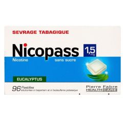Nicopass 1,5Mg Past Eucalyp 96
