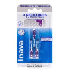 Inava Trio Compact Brossette Rech Violet3