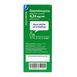 Oxomemazine Bgr Conseil 0,33Mg/Ml S Buv F