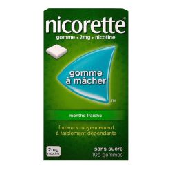 Nicorette - 2Mg Gomme Menthe Fraiche - Bo