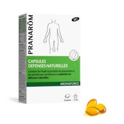Pranarom - Aromaforce Defense Naturelle capsules Bio  - bte 30