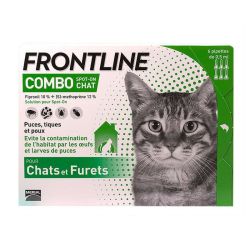 Frontline Combo - Chat - 6 Pipettes