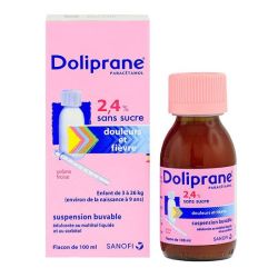Doliprane 2,4 Susp Buv Fl/100Ml11