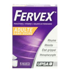 Fervex Gl Sol Buv Ss Suc B/8Sach