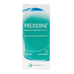 Prexidine 0,12 Sol B Bouche Fl/200Ml