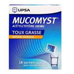 Mucomyst 200Mg Pdr Or B/18Sach